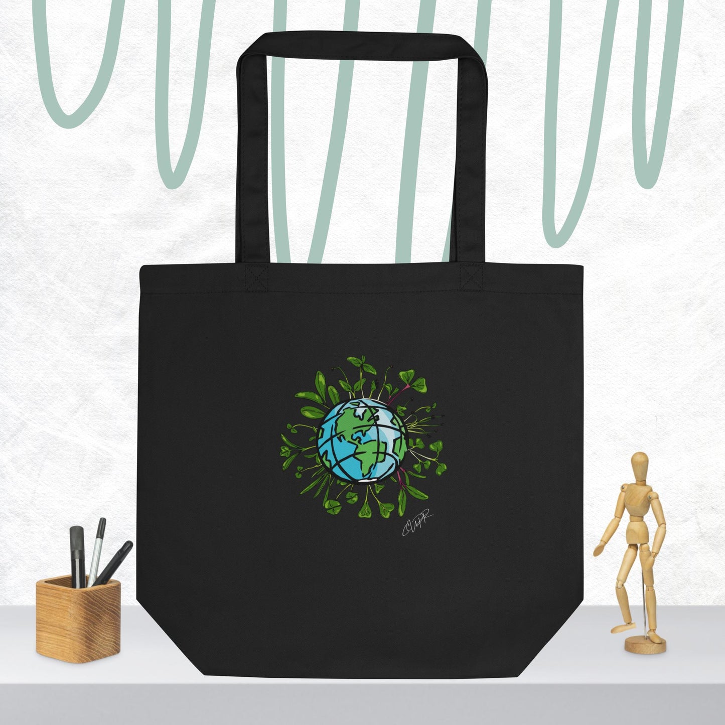 MICRO WORLD Tote Bag