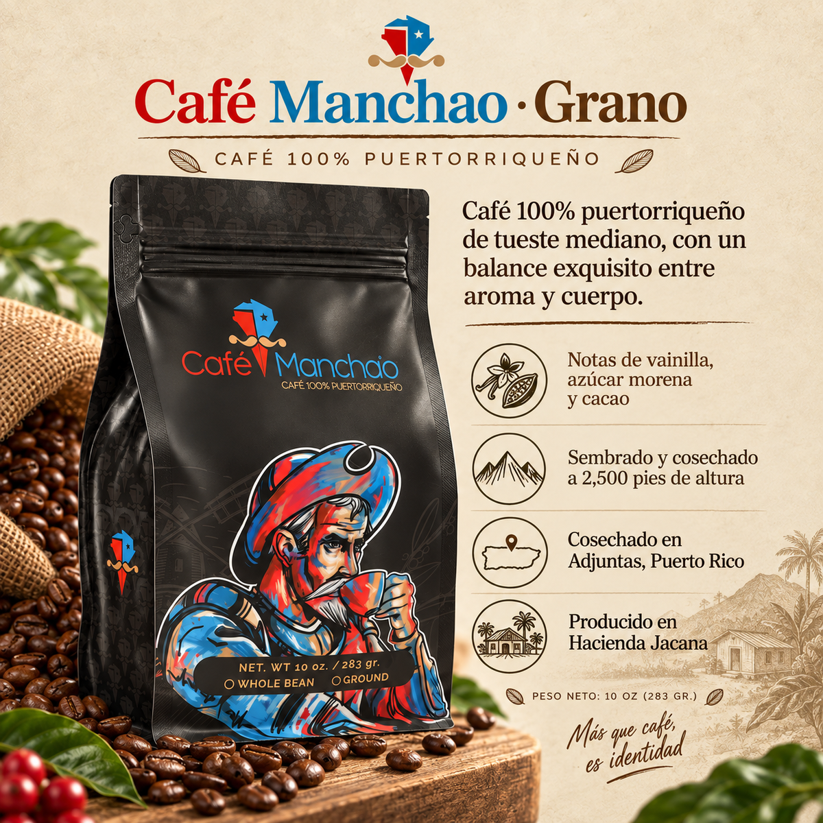 Café Manchao grano