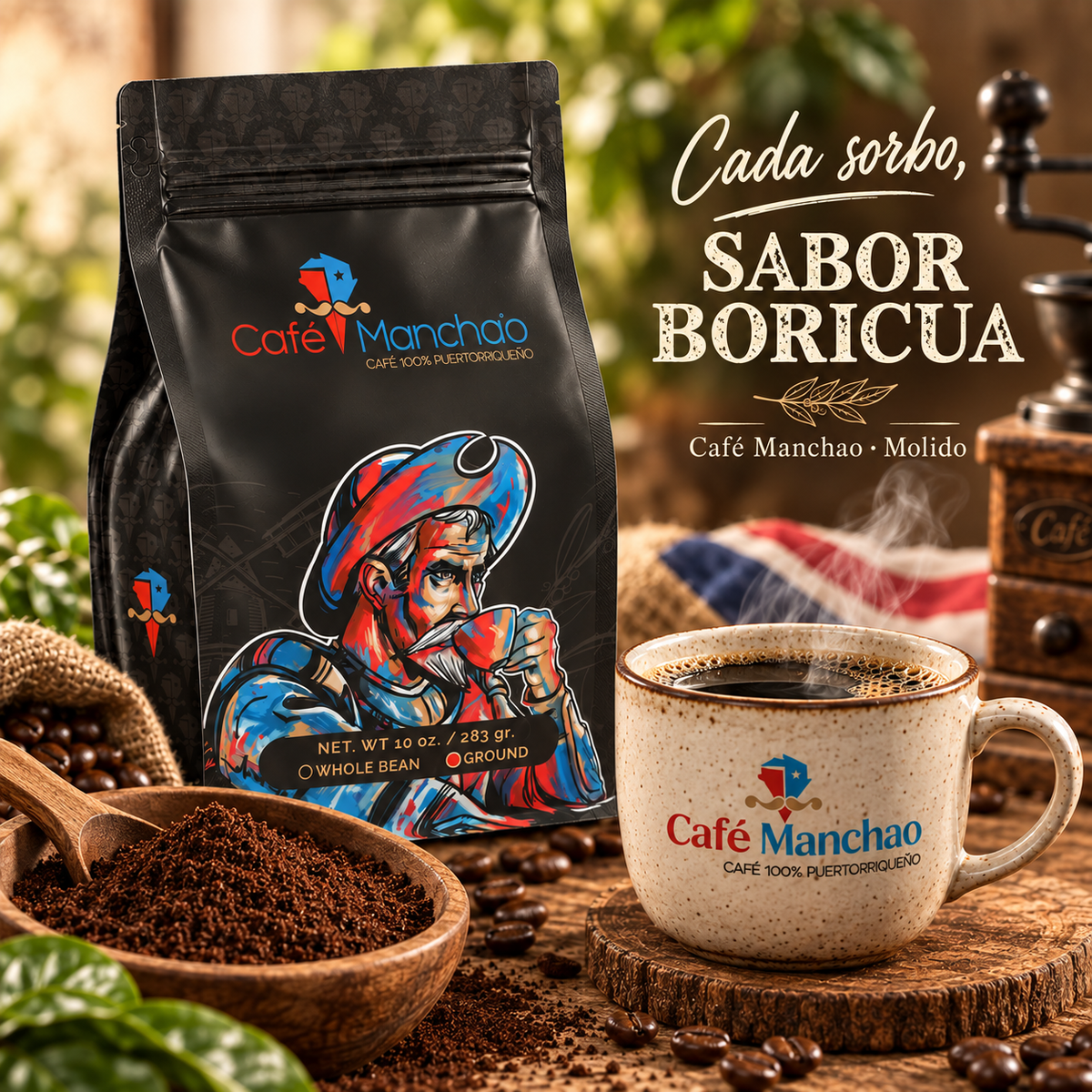 Café manchao harina